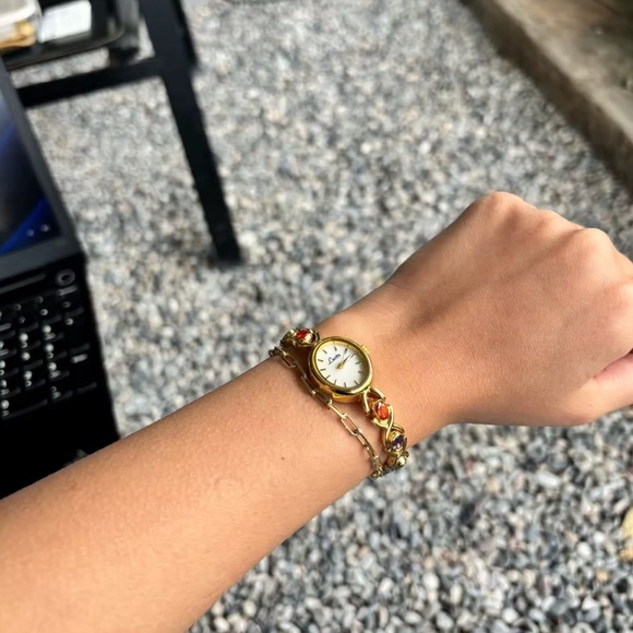 Rainbow Gem Watch β Luxe Boho Charm women jewelry - Picture 9 of 14